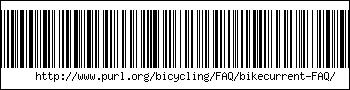 barcode of bikecurrent-FAQ PURL